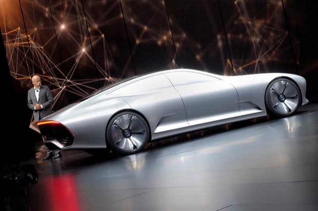 ได้เห็นแน่นอน รถพลังไฟฟ้าของ Mercedes-Benz คู่แข่ง Tesla Model S