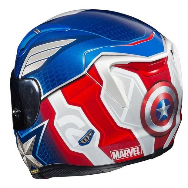  HJC เอาใจสาวก Marvel ส่ง หมวกกันน็อคลาย Captain America ร่วมกอบกู้จักรวาล