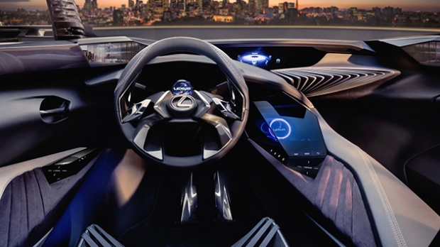 Lexus เผยภาพห้องโดยสารสุดล้ำของรถต้นแบบ UX Concept