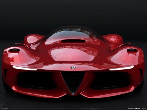 ชมภาพการออกแบบ Alfa Romeo GTL ว่าที่รถไฮเปอร์คาร์รุ่นพิเศษ