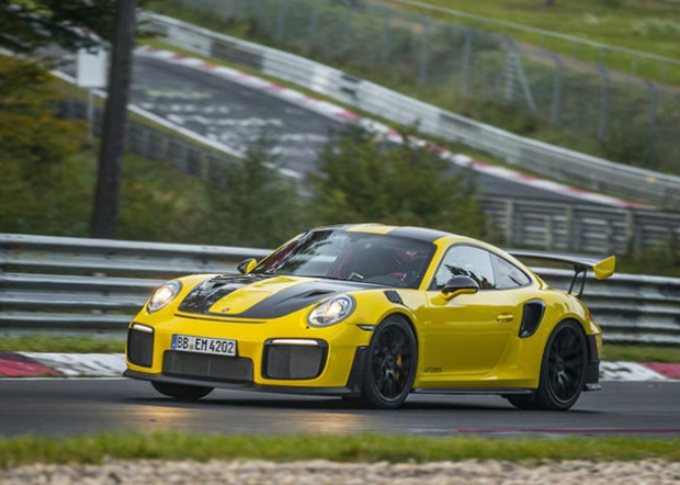 Porsche 911 GT2 RS เคลมสถิติรถสปอร์ตที่เร็วที่สุดในเนอร์เบิร์กริง