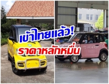 รถยนต์ไฟฟ้า ไซต์มินิ มีขายในไทยแล้ว ราคาเพียงหลักหมื่น